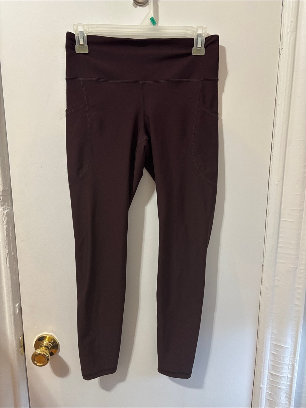 Old Navy Plum High-Rise Athletic Leggings